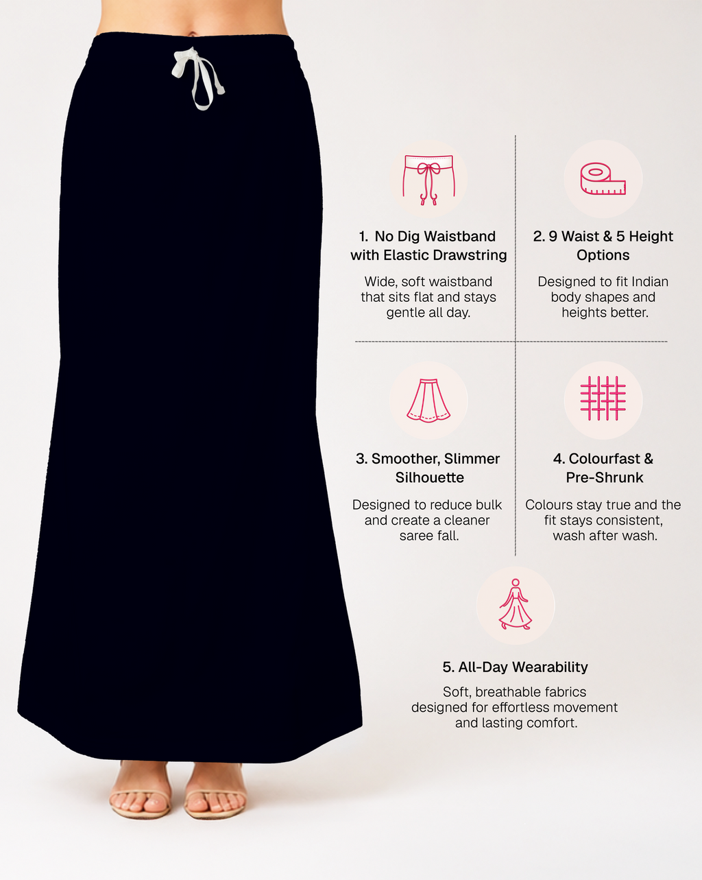 Easy Light Busy Lizzie Petticoat
