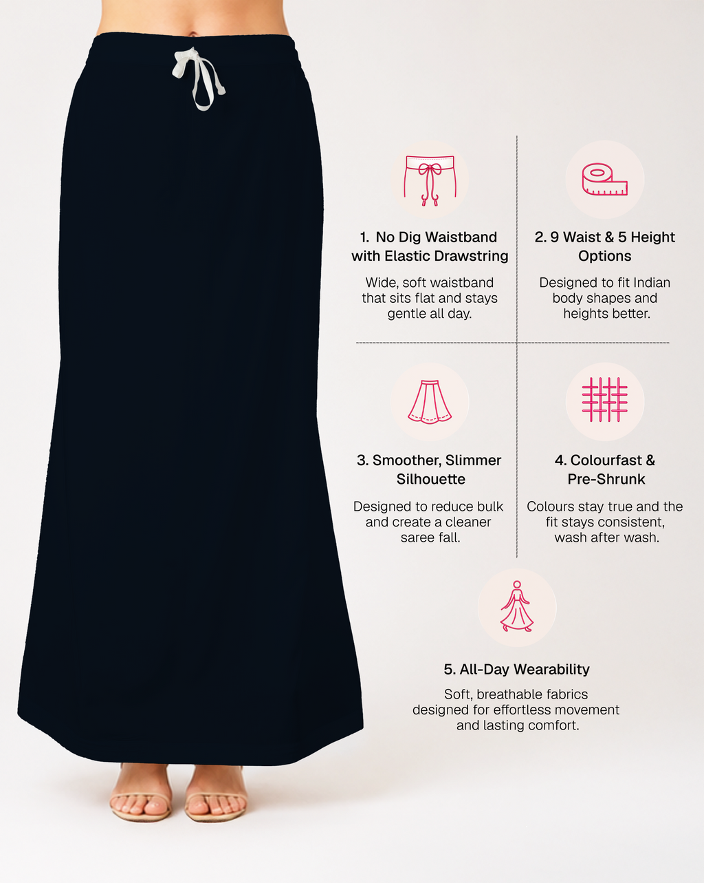 Easy Light Busy Lizzie Petticoat