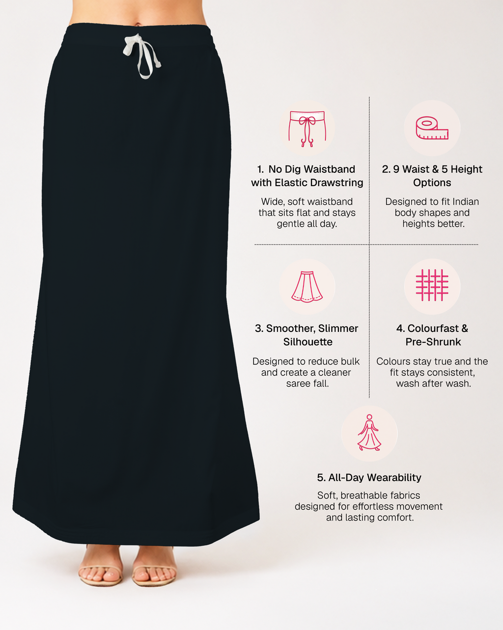 Easy Light Busy Lizzie Petticoat