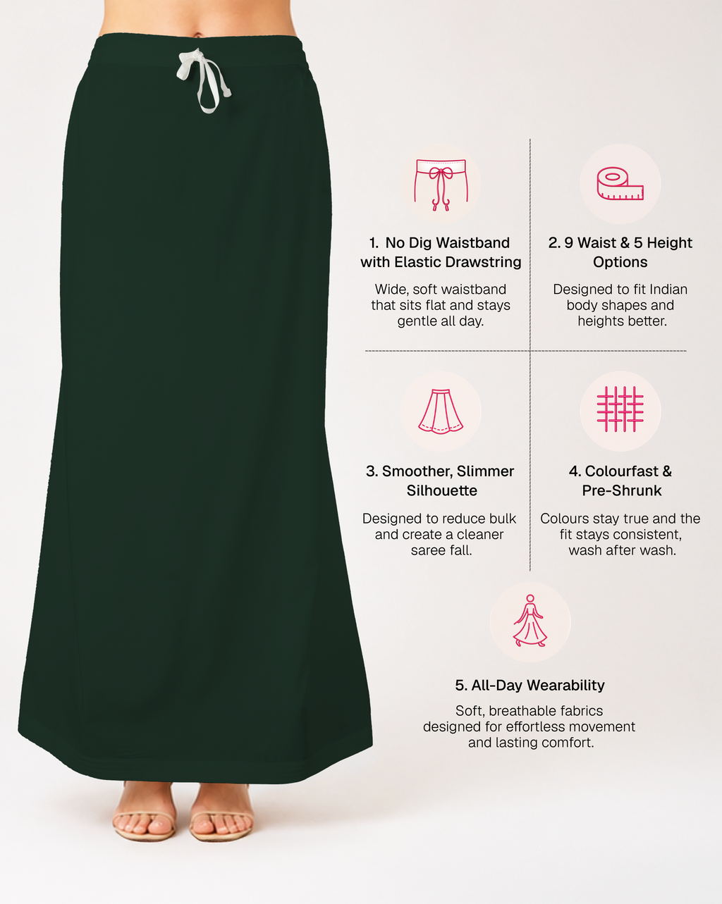 Easy Light Busy Lizzie Petticoat