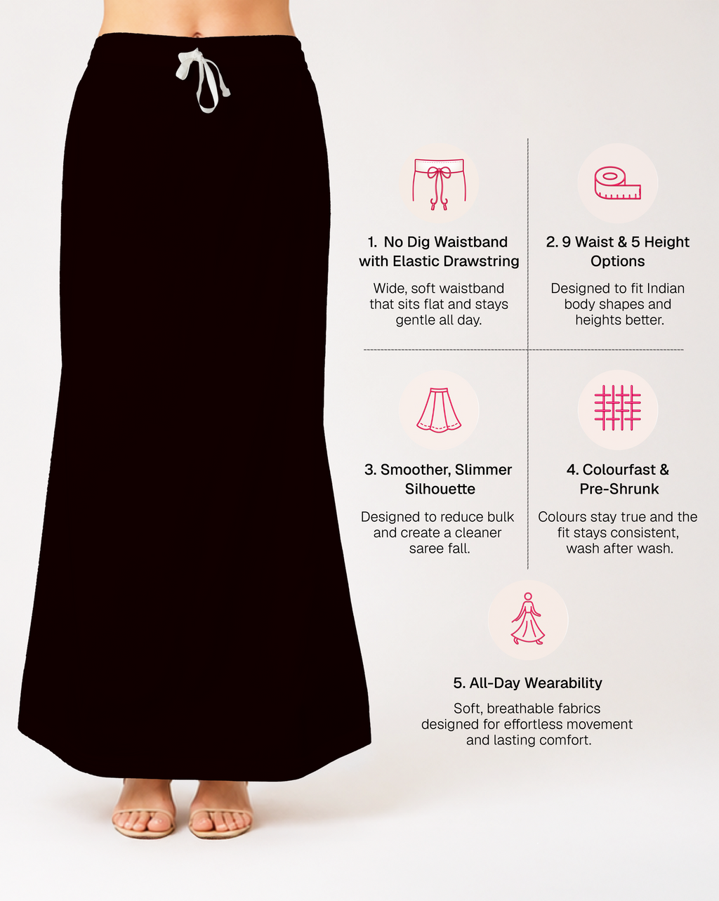 Easy Light Busy Lizzie Petticoat