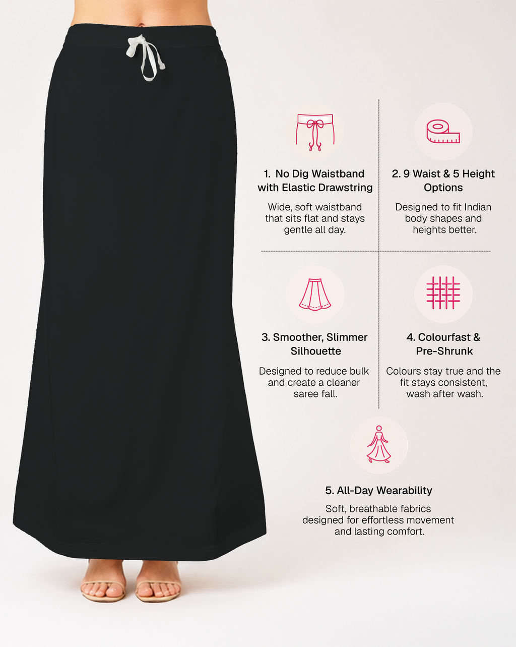 Easy Light Busy Lizzie Petticoat