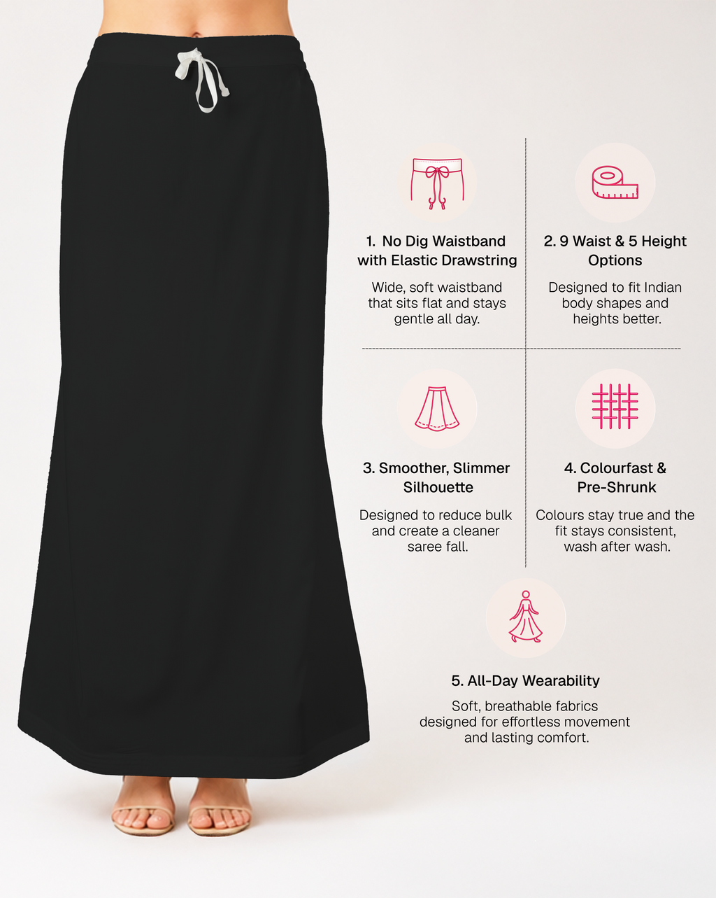 Easy Light Busy Lizzie Petticoat
