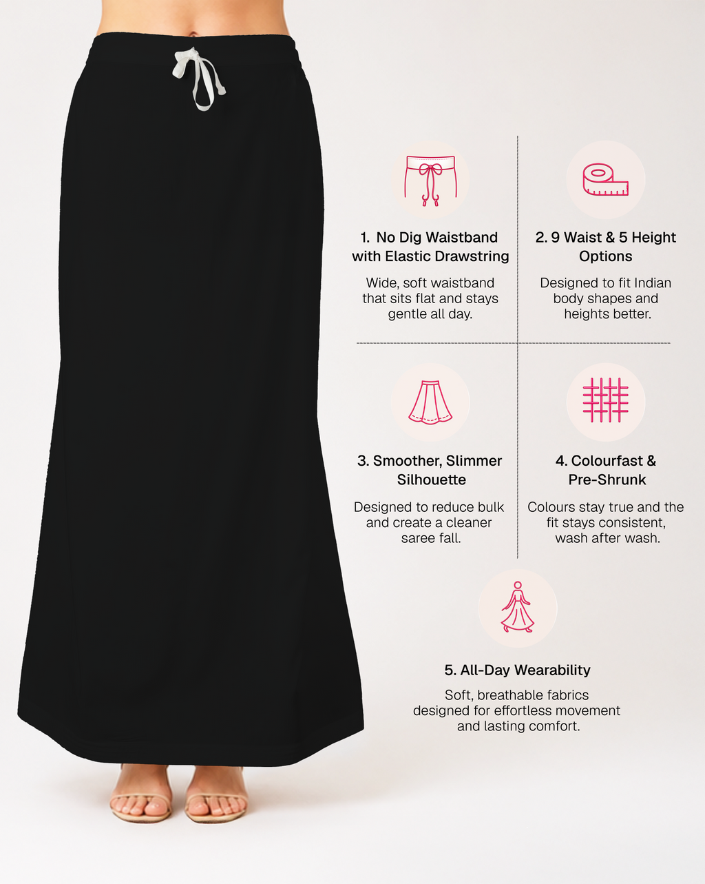 Easy Light Busy Lizzie Petticoat