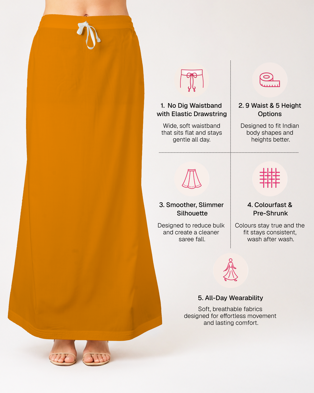 Easy Light Busy Lizzie Petticoat
