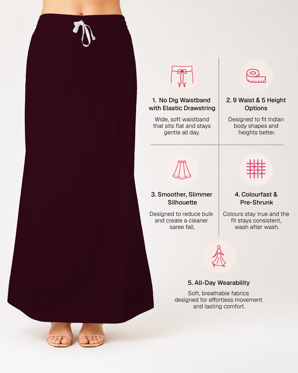 Easy Light Busy Lizzie Petticoat