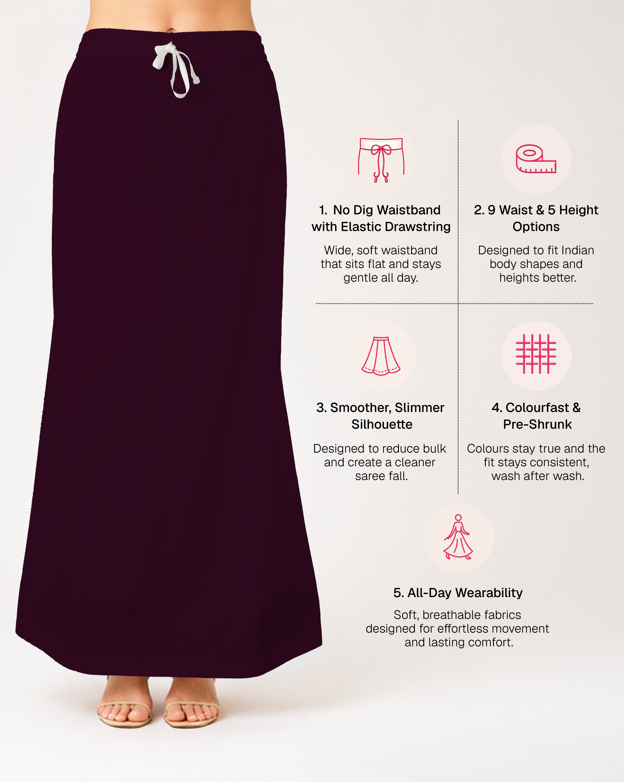 Easy Light Busy Lizzie Petticoat