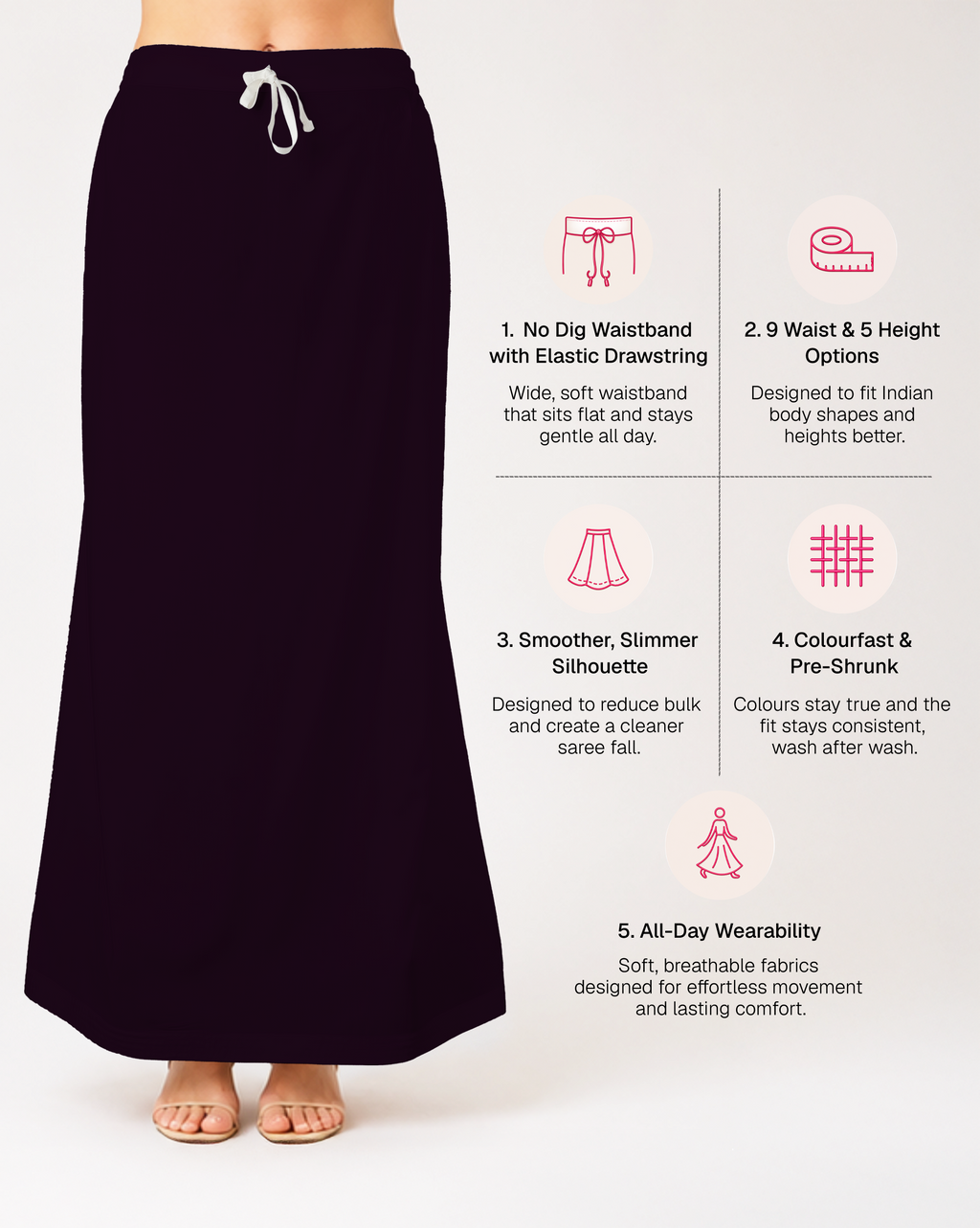 Easy Light Busy Lizzie Petticoat