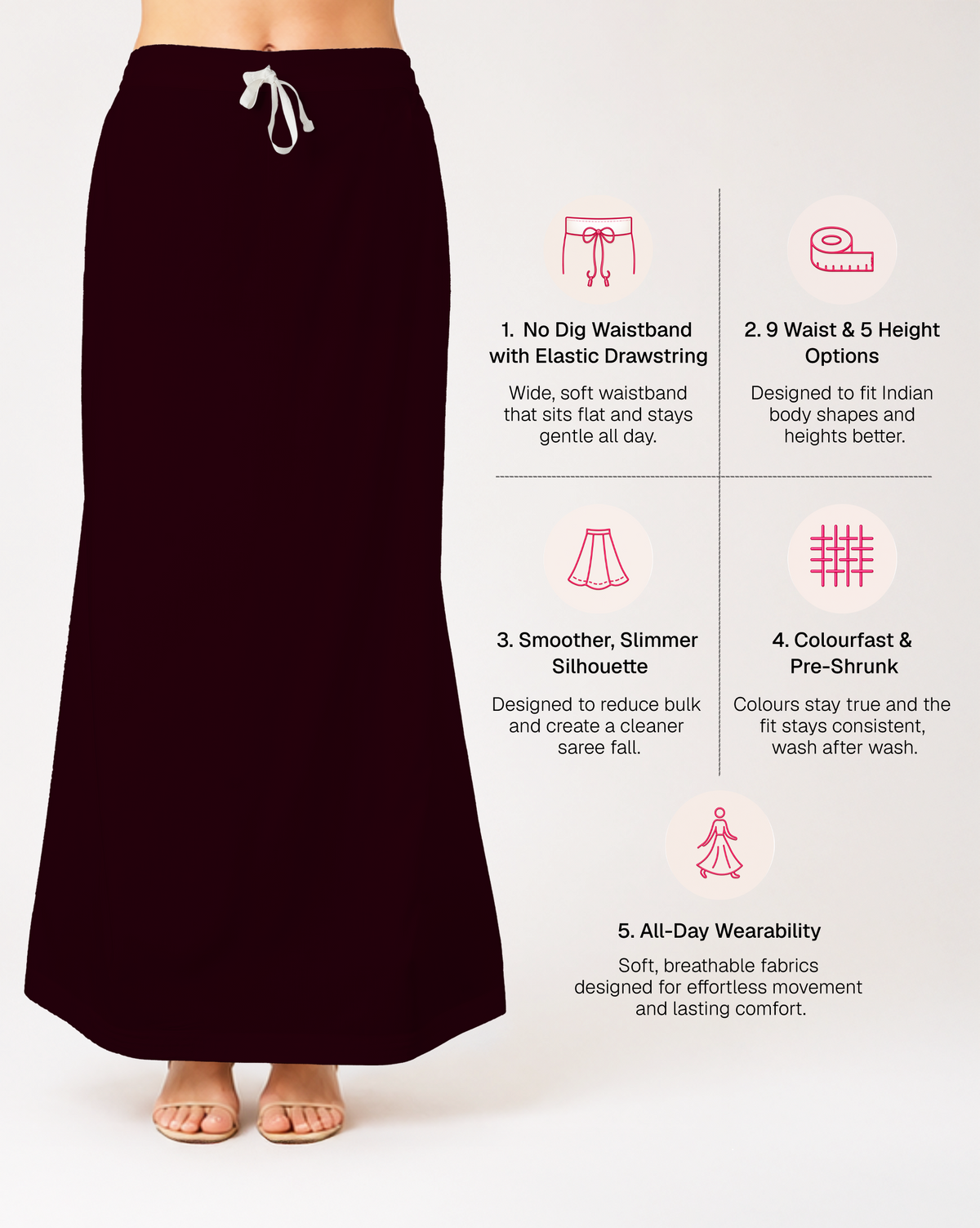 Easy Light Busy Lizzie Petticoat