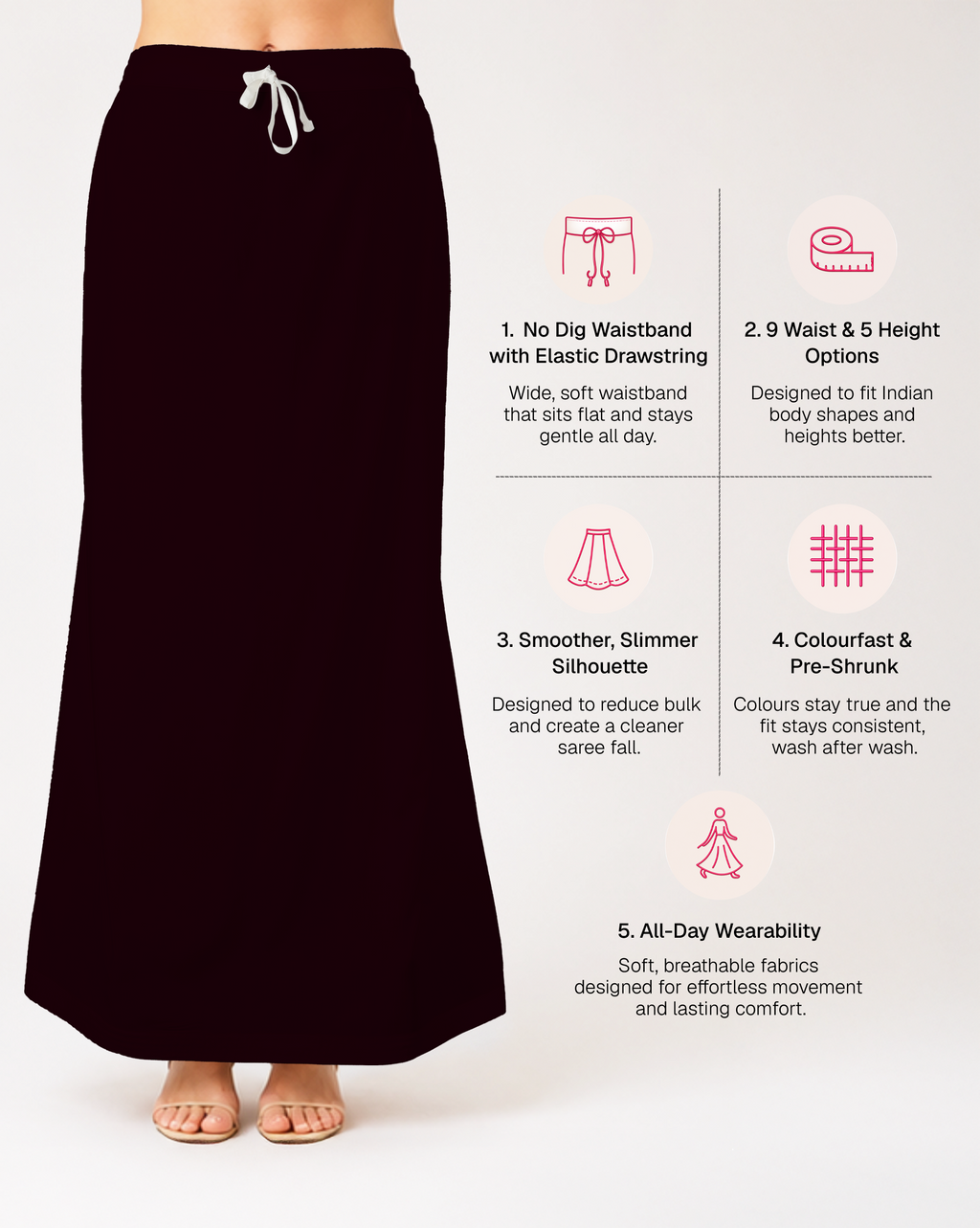Easy Light Busy Lizzie Petticoat
