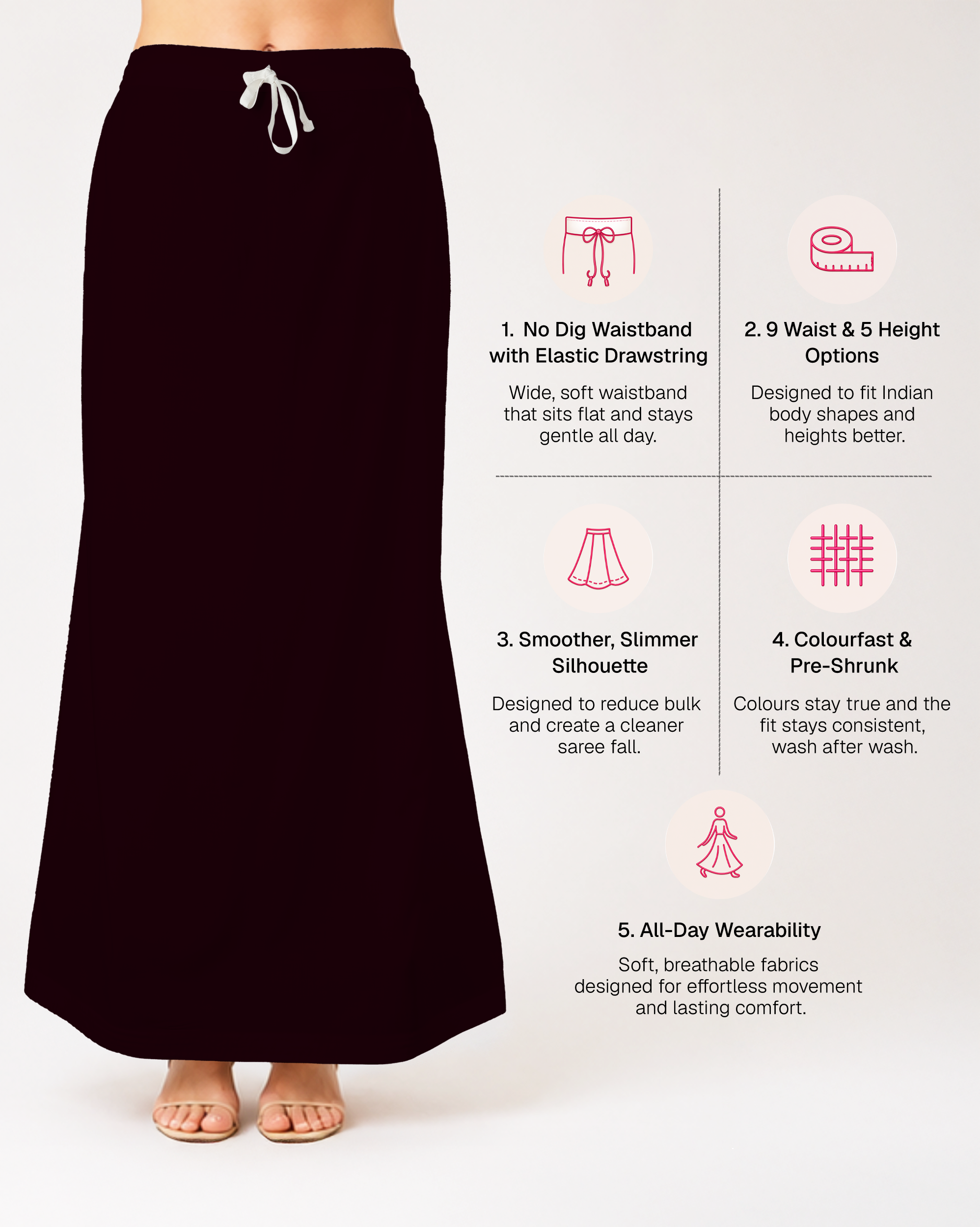 Easy Light Busy Lizzie Petticoat