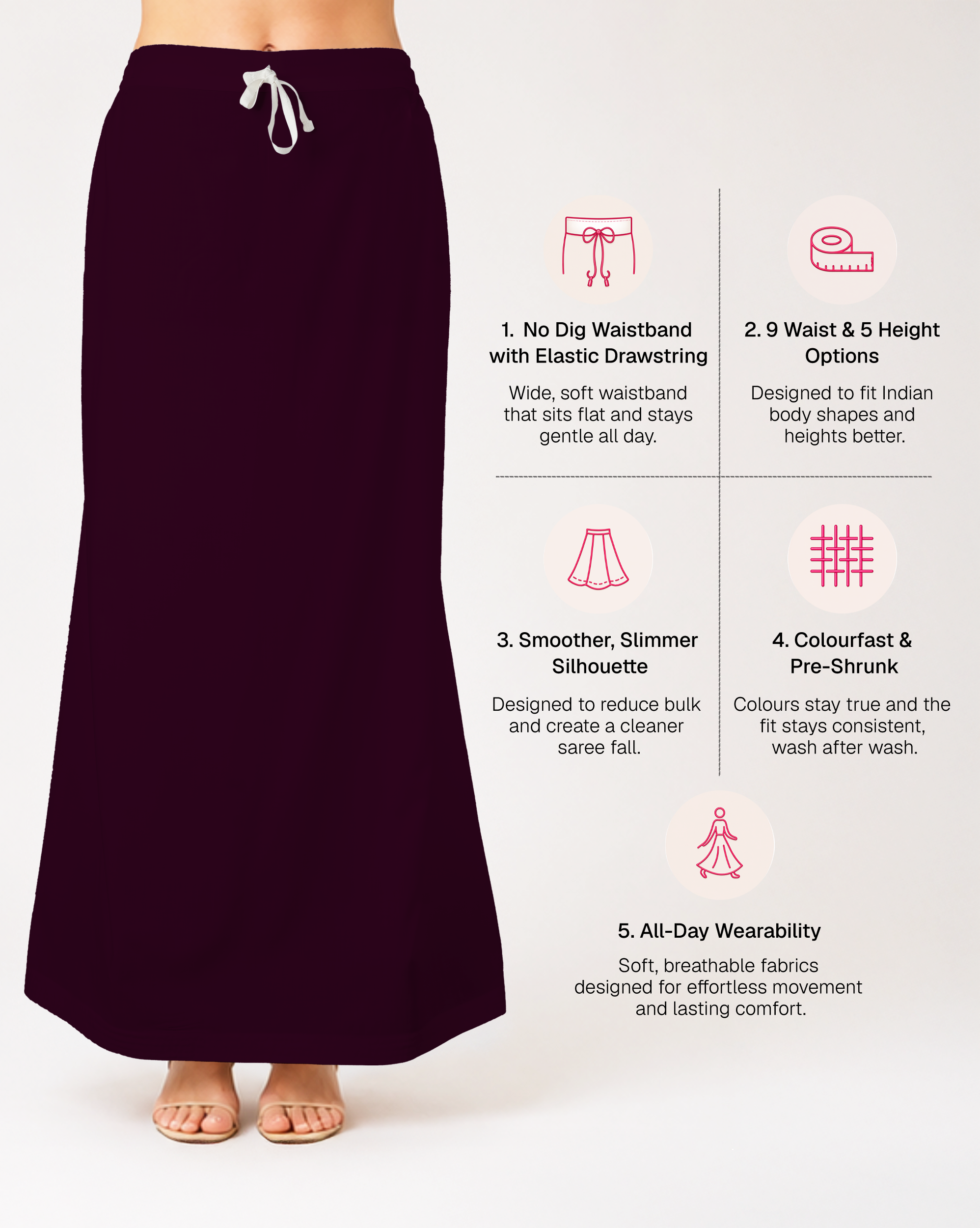 Easy Light Busy Lizzie Petticoat