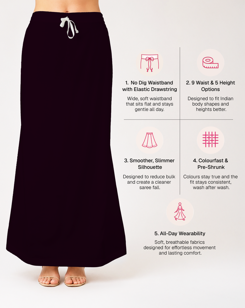 Easy Light Busy Lizzie Petticoat