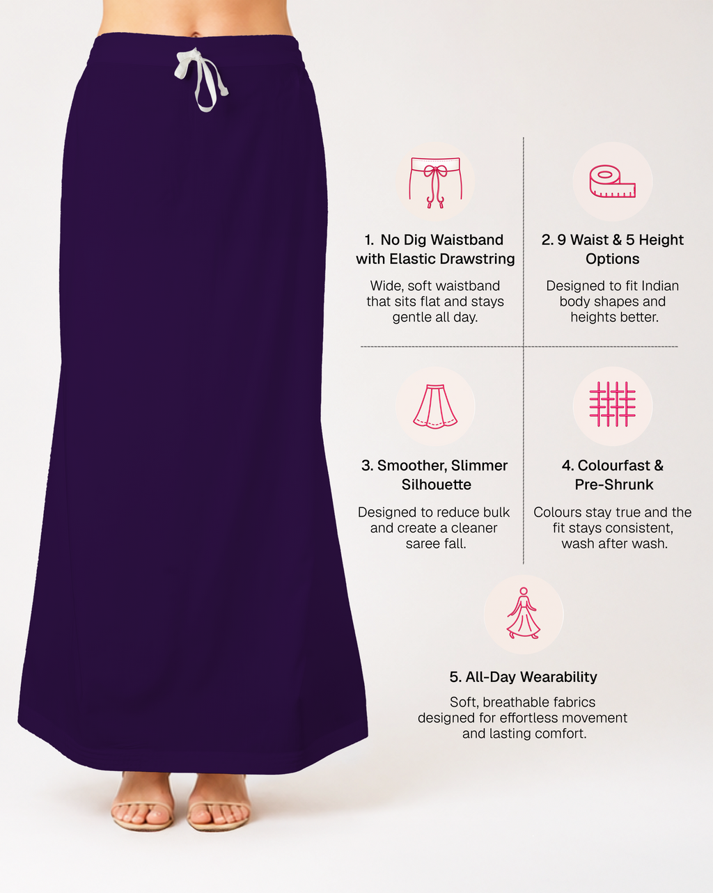 Easy Light Busy Lizzie Petticoat