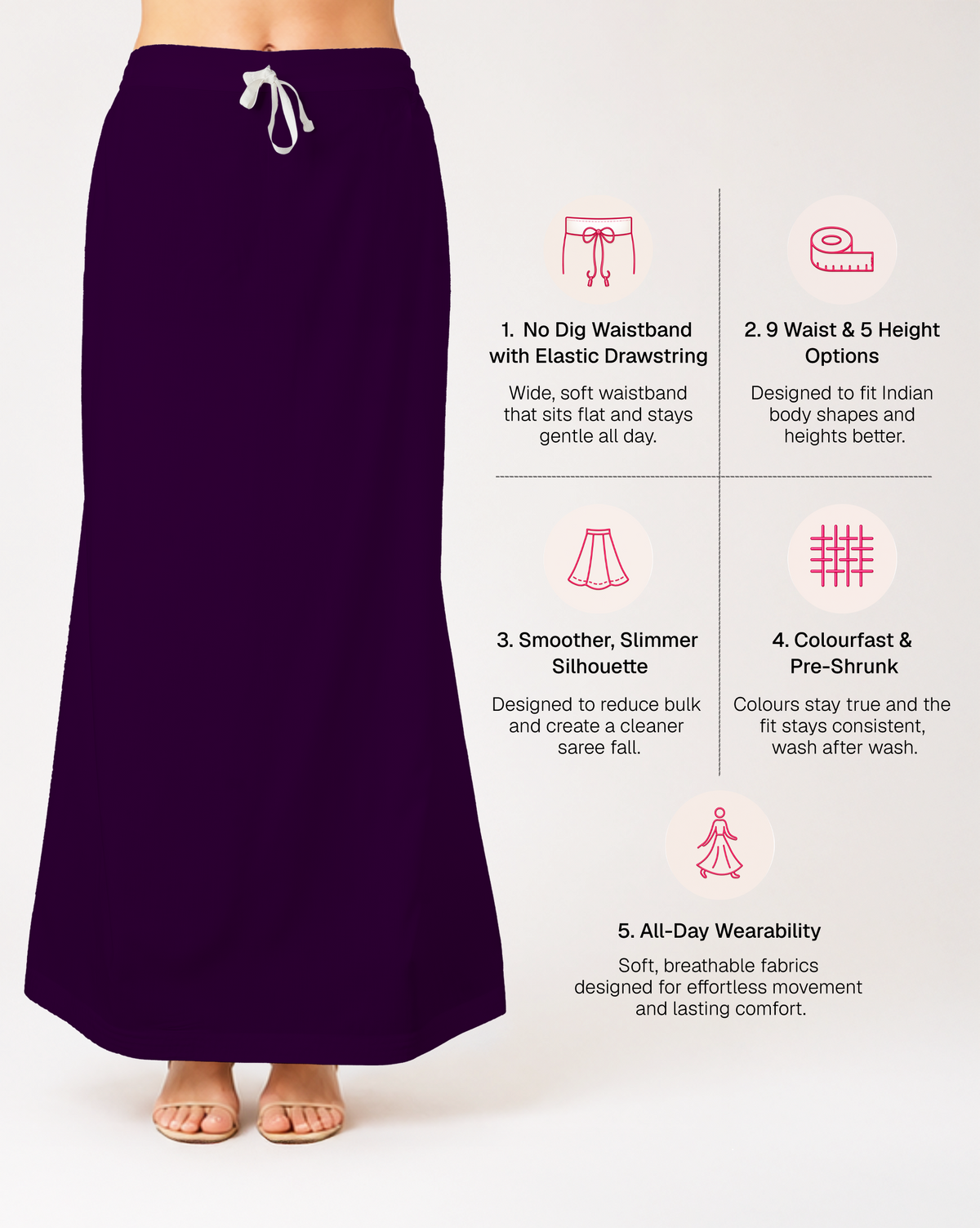 Easy Light Busy Lizzie Petticoat