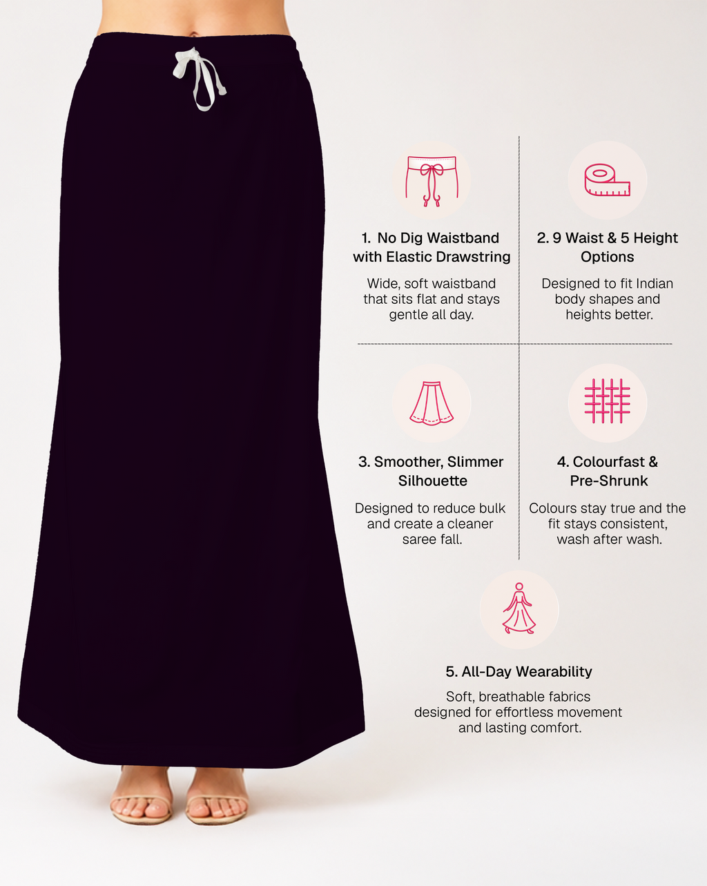 Easy Light Busy Lizzie Petticoat