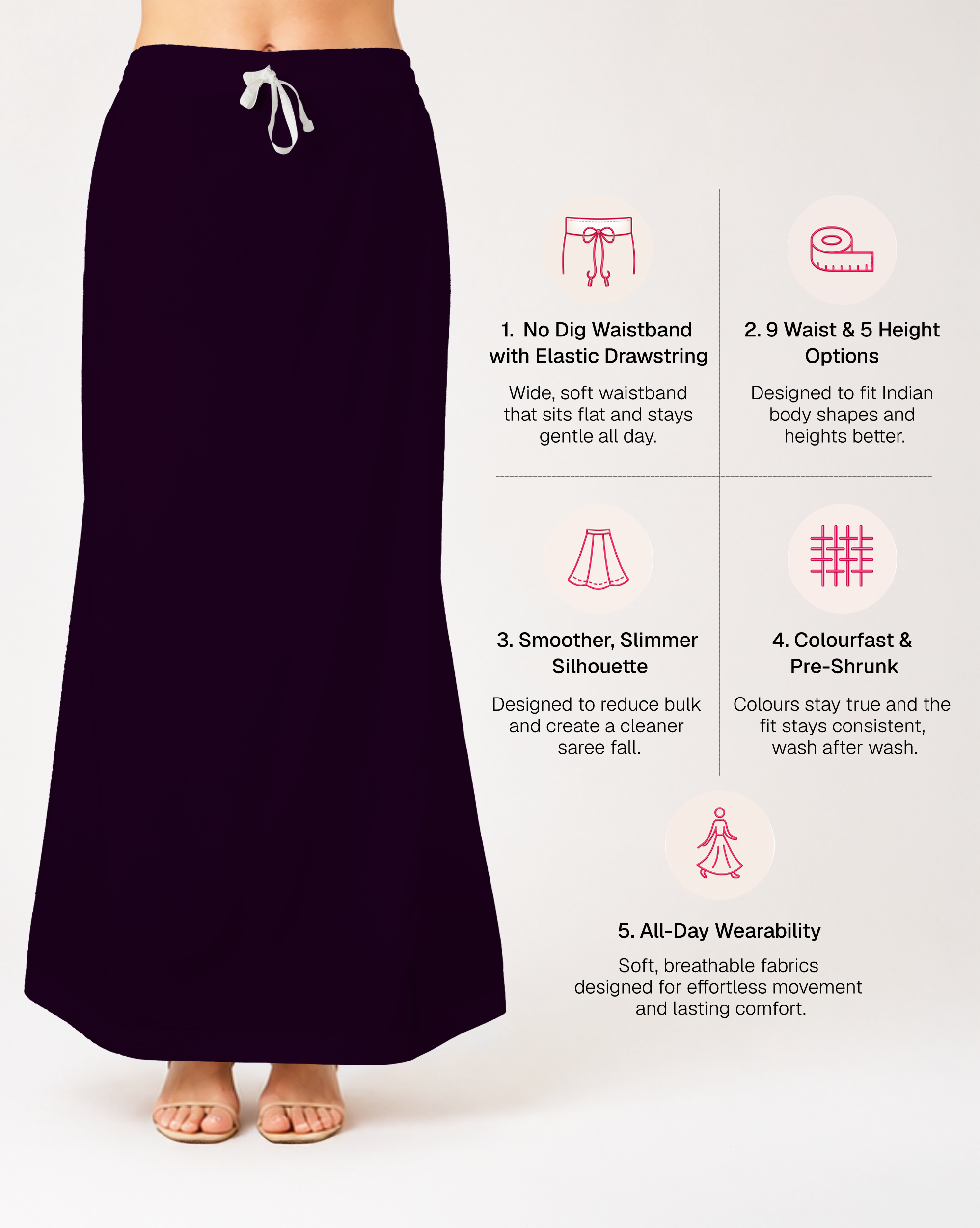 Easy Light Busy Lizzie Petticoat