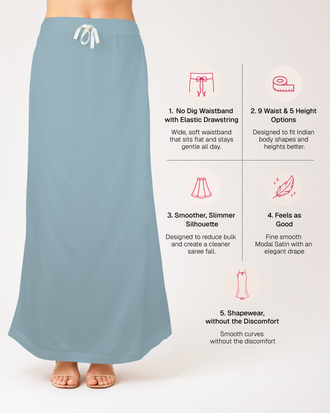 Smooth Modal Satin Petticoat
