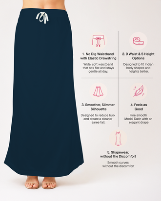 Smooth Modal Satin Petticoat