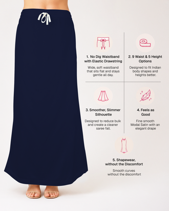Smooth Modal Satin Petticoat