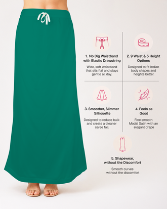 Smooth Modal Satin Petticoat