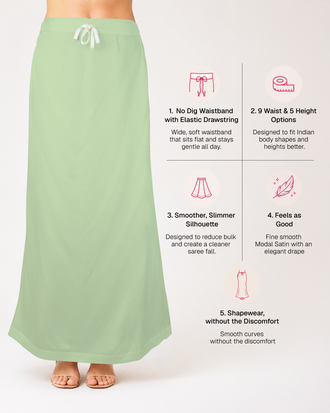 Smooth Modal Satin Petticoat