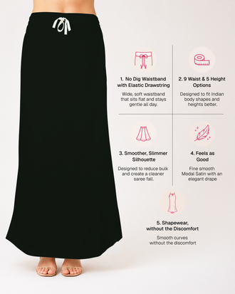 Smooth Modal Satin Petticoat