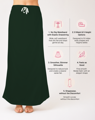 Smooth Modal Satin Petticoat