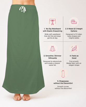Smooth Modal Satin Petticoat