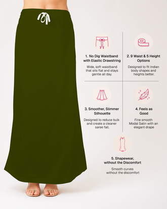 Smooth Modal Satin Petticoat