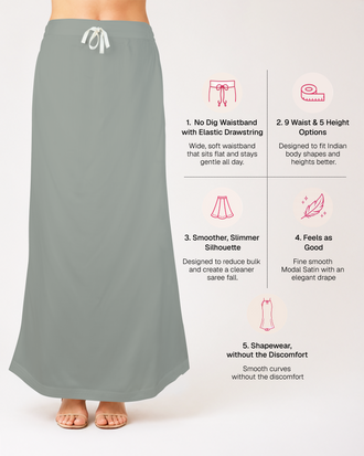 Smooth Modal Satin Petticoat