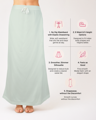 Smooth Modal Satin Petticoat