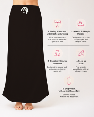 Smooth Modal Satin Petticoat