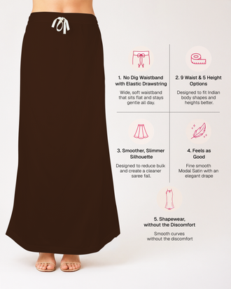 Smooth Modal Satin Petticoat