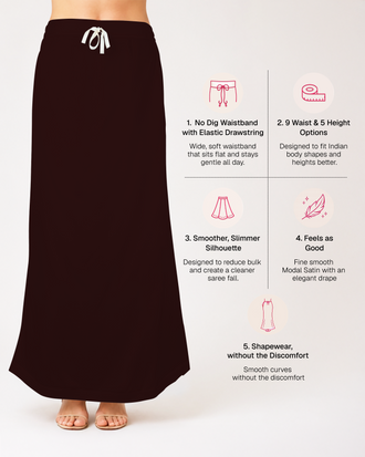 Smooth Modal Satin Petticoat