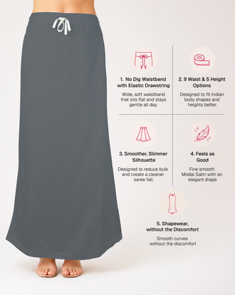 Smooth Modal Satin Petticoat