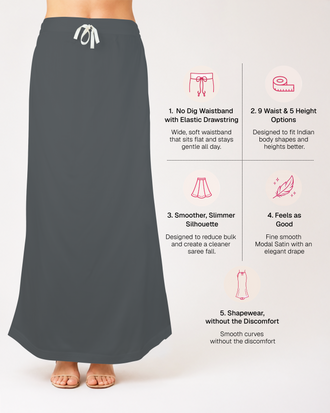 Smooth Modal Satin Petticoat