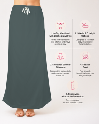 Smooth Modal Satin Petticoat