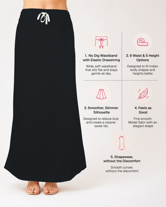 Smooth Modal Satin Petticoat