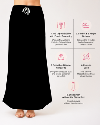 Smooth Modal Satin Petticoat