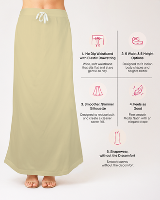 Smooth Modal Satin Petticoat