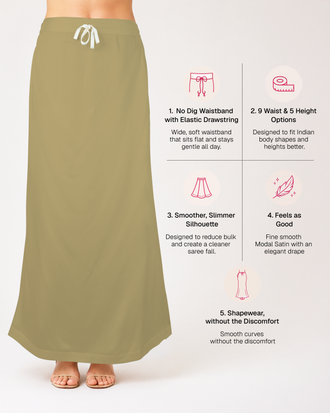 Smooth Modal Satin Petticoat