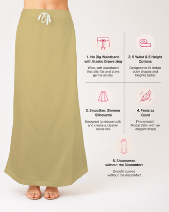 Smooth Modal Satin Petticoat