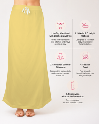 Smooth Modal Satin Petticoat