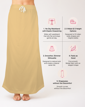 Smooth Modal Satin Petticoat