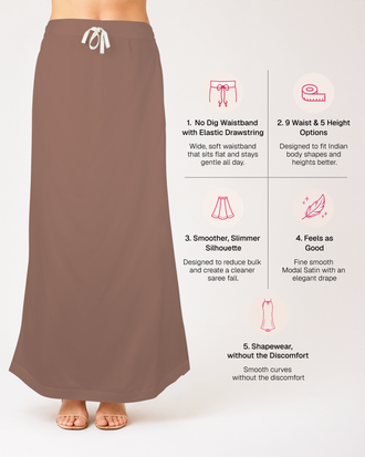 Smooth Modal Satin Petticoat