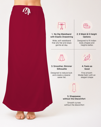Smooth Modal Satin Petticoat