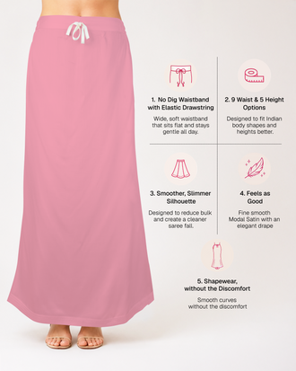 Smooth Modal Satin Petticoat