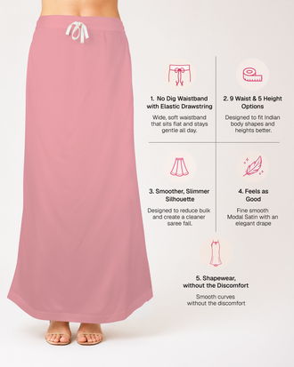 Smooth Modal Satin Petticoat