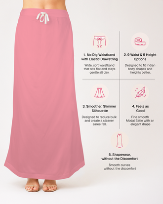 Smooth Modal Satin Petticoat